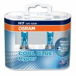 Автолампа Н7 Osram 55 Cool Blue Hyper  2шт 12V  O-62210BH2